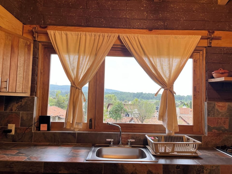 Family Cabin | Private kitchen | Full-size fridge, dishwasher, coffee/tea maker, cookware/dishes/utensils