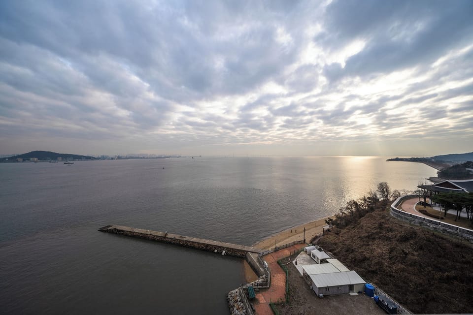 Deluxe Twin Room, Multiple Beds, Private Bathroom, Ocean View | View from room