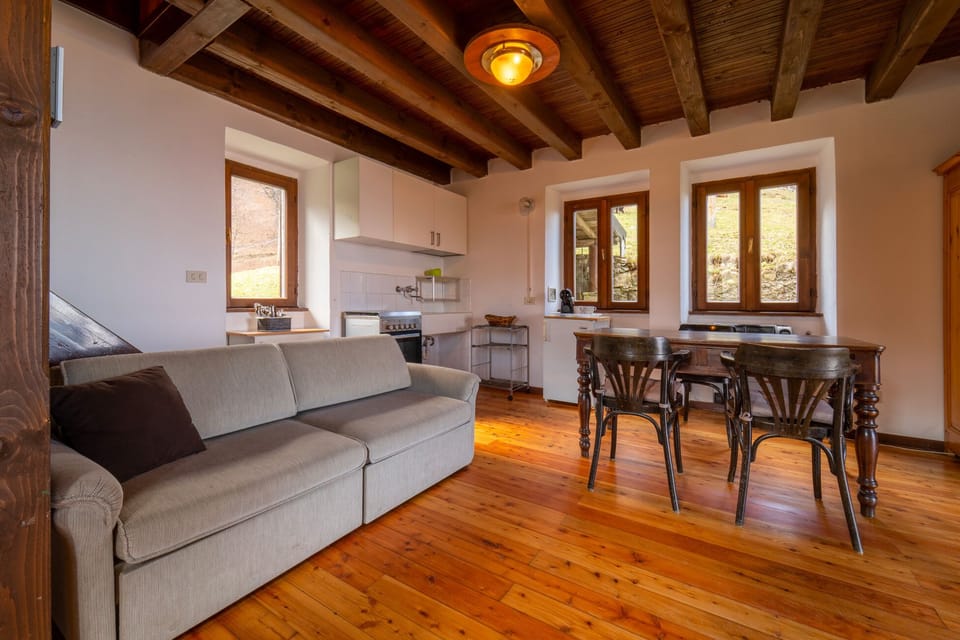 Apartment, Patio, Mountain View | Living area | 32-inch TV with digital channels