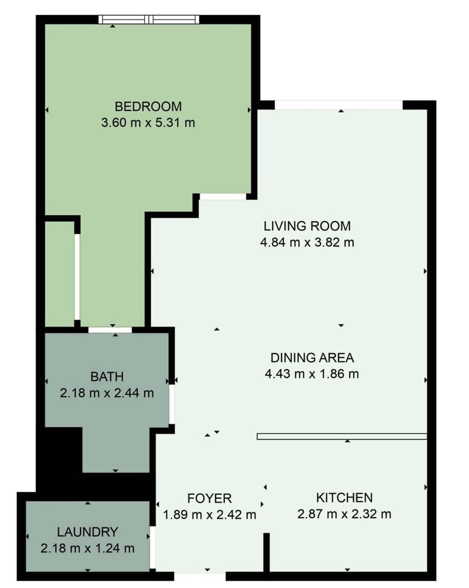 House | 1 bedroom, desk, iron/ironing board, Internet