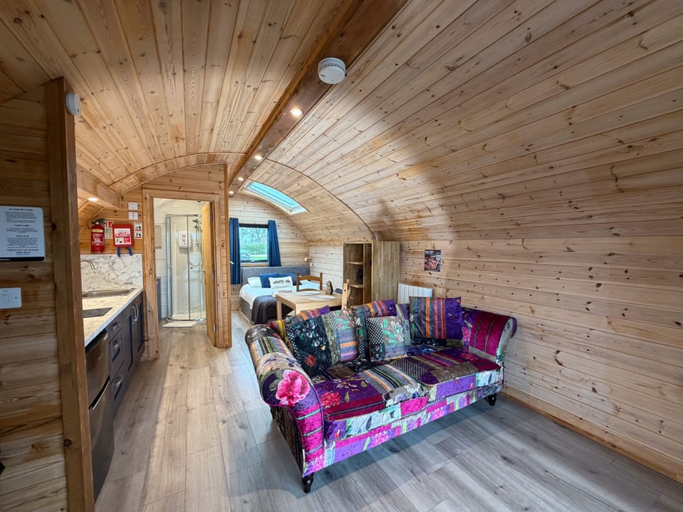 Cabin, Ensuite, Lake View | Lounge