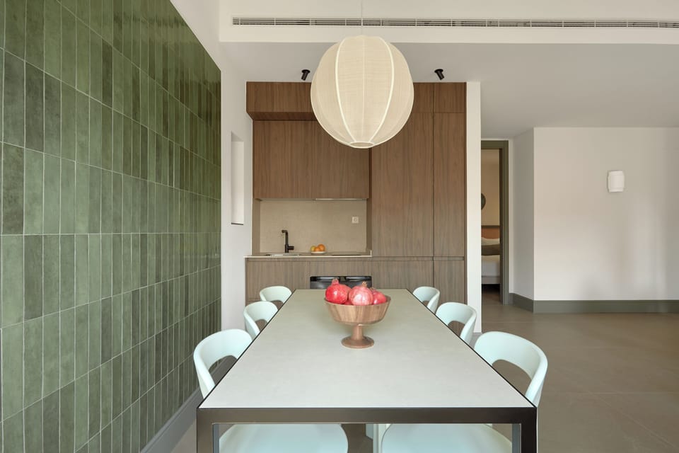 Premium Apartment, 2 Bedrooms | Private kitchen | Full-size fridge, stovetop, dishwasher, cookware/dishes/utensils