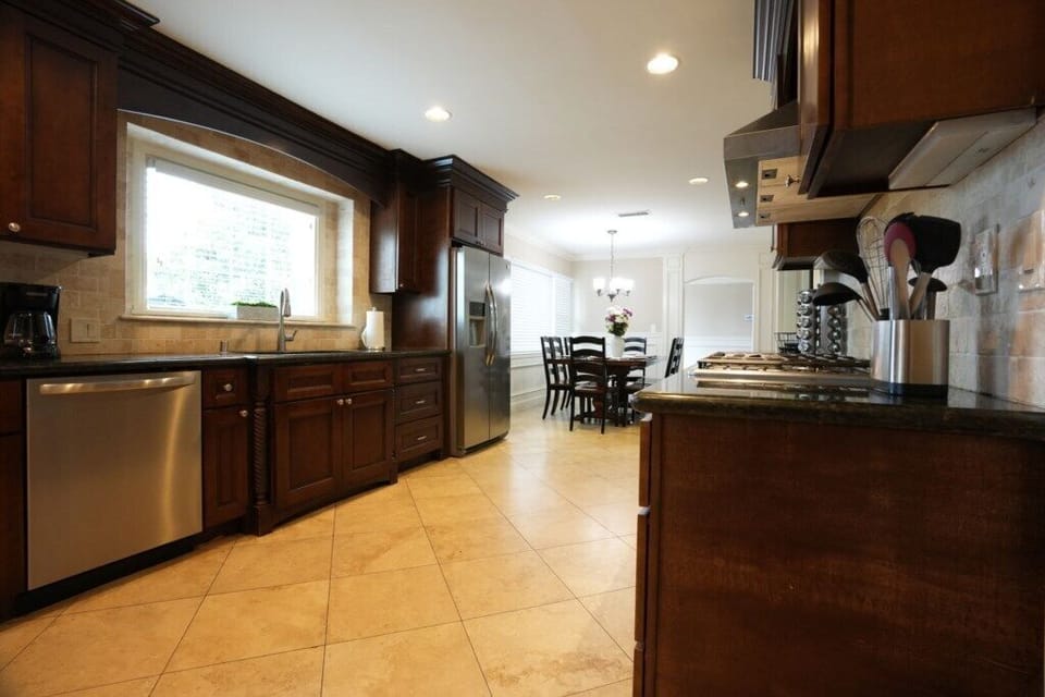 House, Multiple Beds, Pool Access, Pool View (Destination #03) | Private kitchen | Electric kettle