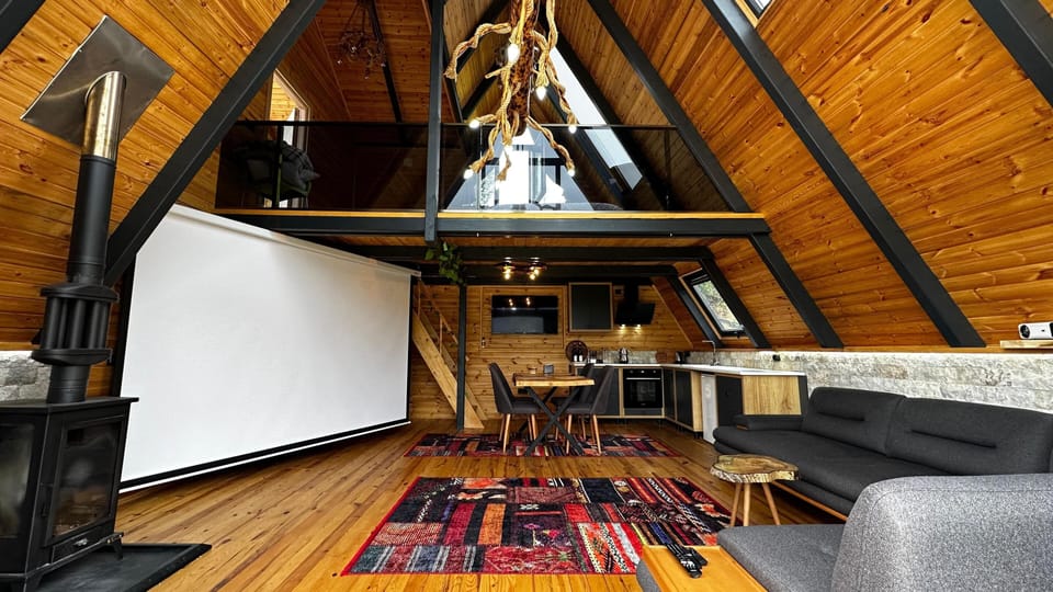 Family Bungalow | Living area | 45-inch LED TV with satellite channels, first-run movies