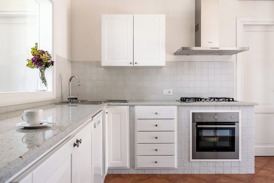 Superior Villa, Hill View | Private kitchen | Espresso maker, electric kettle, highchair, dining tables