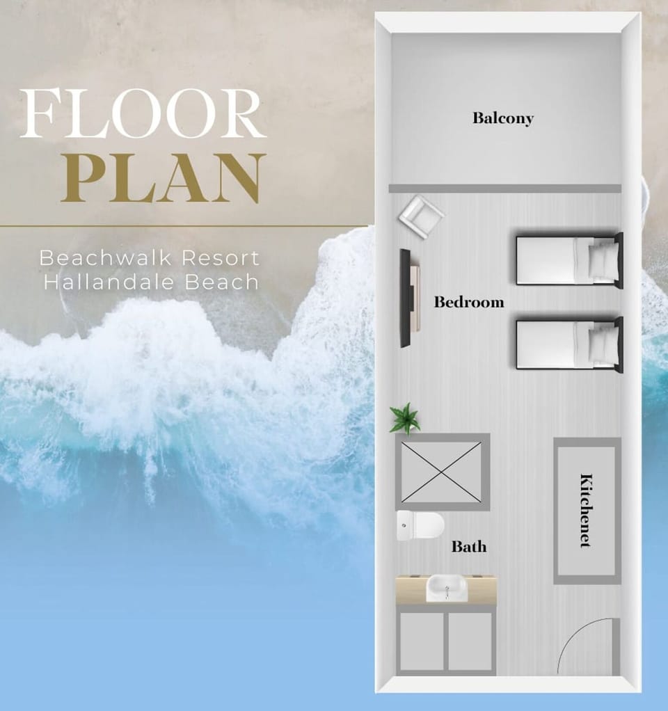Deluxe Studio Amazing View Pininfarina Design Apartment in Hallandale Beach