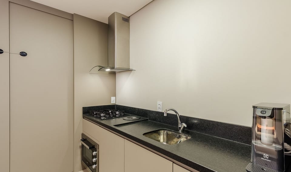 Basic Apartment | Private kitchen | Fridge
