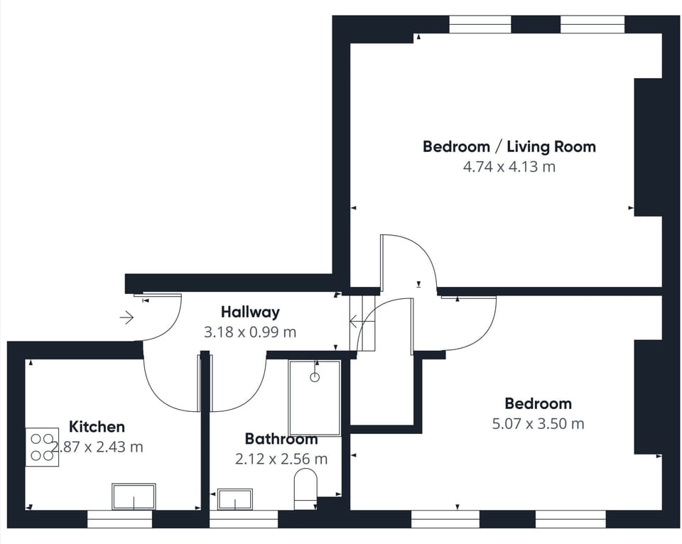 House | 1 bedroom, iron/ironing board