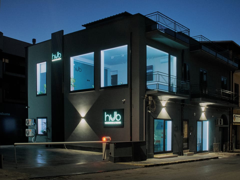 Front of property - evening/night