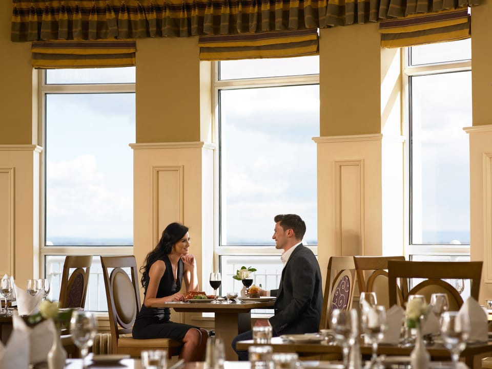 Couples dining