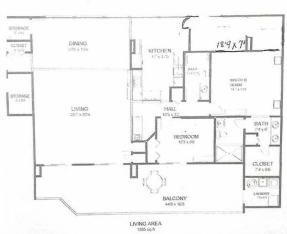 Condo, 3 Bedrooms | Floor plan