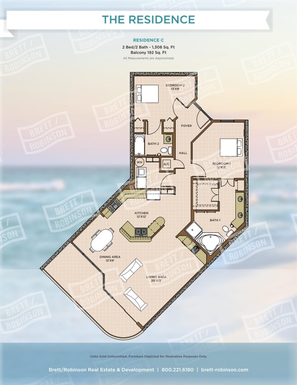 Condo, 2 Bedrooms | Floor plan