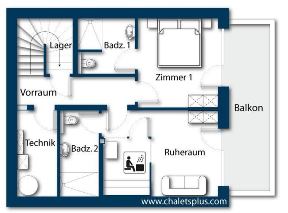 Chalet | Floor plan