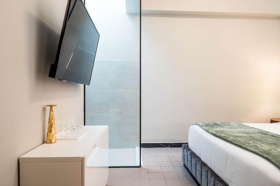Junior Suite (with Sky Light Shower) | 1 bedroom, premium bedding, blackout drapes