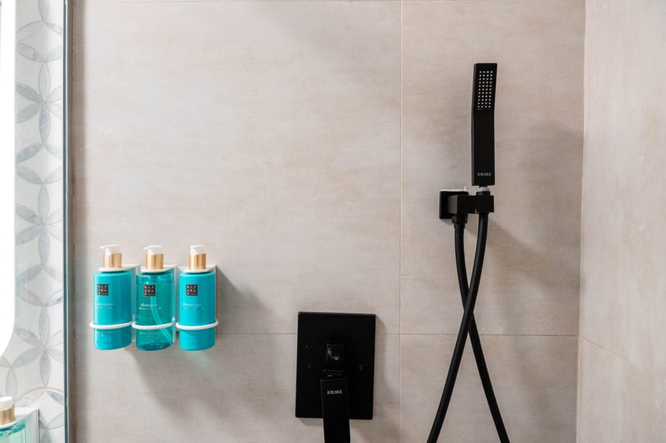 Deluxe Room | Bathroom | Free toiletries, hair dryer, towels, soap