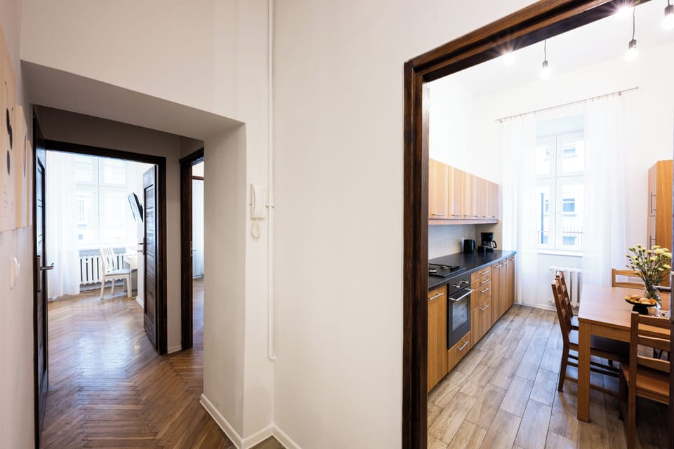 Apartment | Living area | 48-inch Smart TV with digital channels