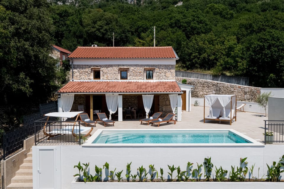 Family House, 2 Bedrooms, 2 Bathrooms, Mountainside (Casa di Nika Stone Villa with Pool &) | Pool | Outdoor pool
