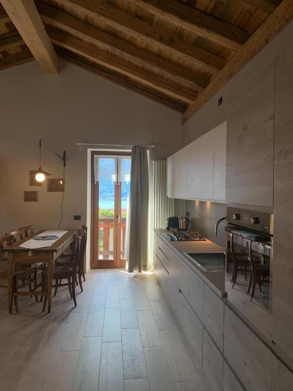 Superior Apartment, Lake View | Private kitchen | Full-size fridge, oven, stovetop, dishwasher