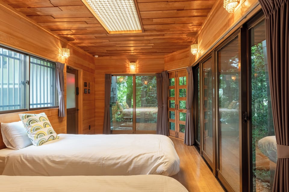 "Take-no-ma" Double Room with Garden View | Free WiFi