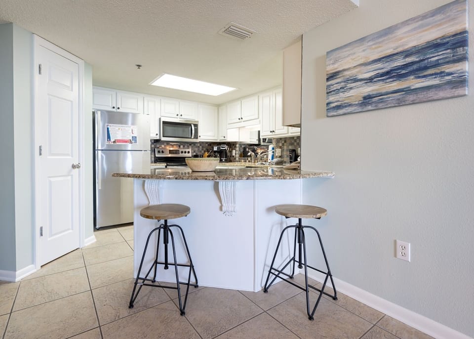 Condo, 2 Bedrooms | Private kitchen | Coffee/tea maker, fridge, oven