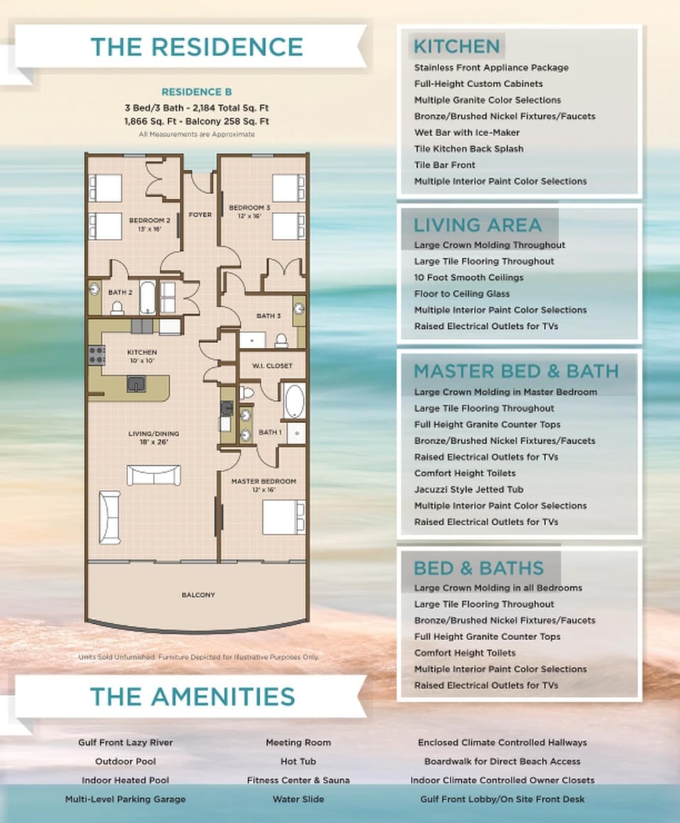 Condo, 3 Bedrooms | Property map