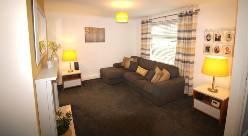 House | Living area | Fireplace