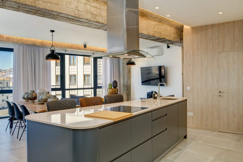 Aparment Tribuna | Private kitchen | Electric kettle