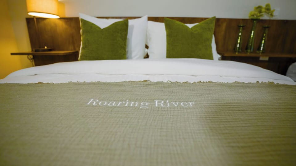 Premium bedding, Tempur-Pedic beds, minibar, laptop workspace