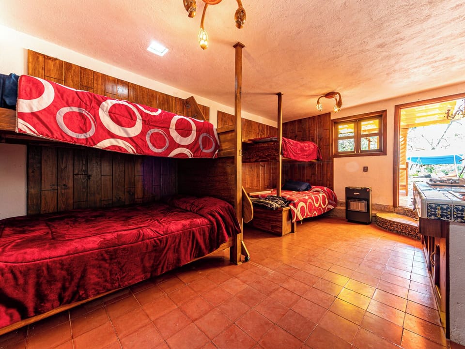Comfort Quadruple Room, Garden View | Hypo-allergenic bedding, free WiFi