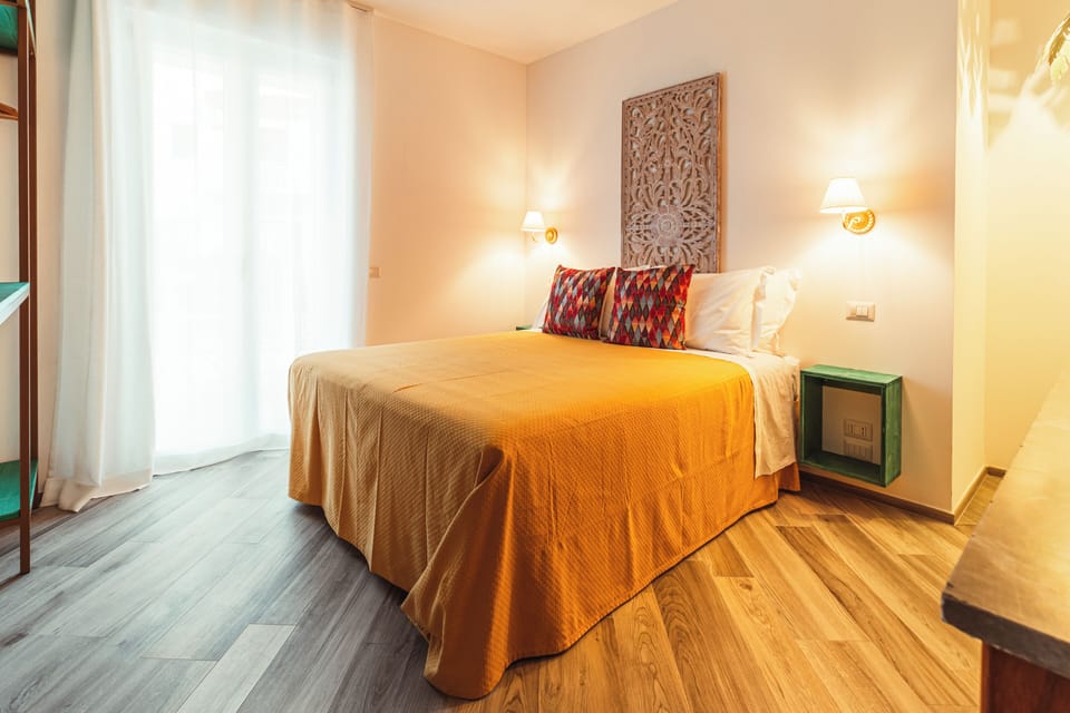 2 bedrooms, soundproofing, iron/ironing board, free WiFi