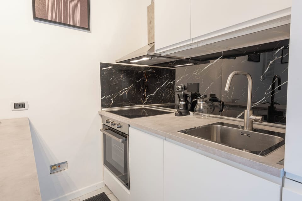 Comfort Duplex, Balcony | Private kitchen