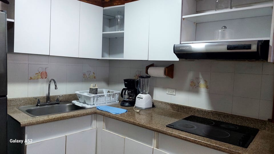 Family Apartment, Partial Sea View | Private kitchen | Blender, griddle