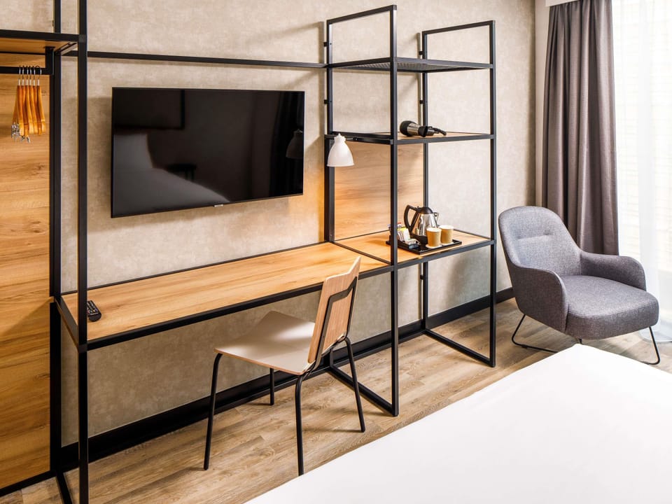 Standard Room, 2 Twin Beds | Minibar, desk, laptop workspace, blackout drapes