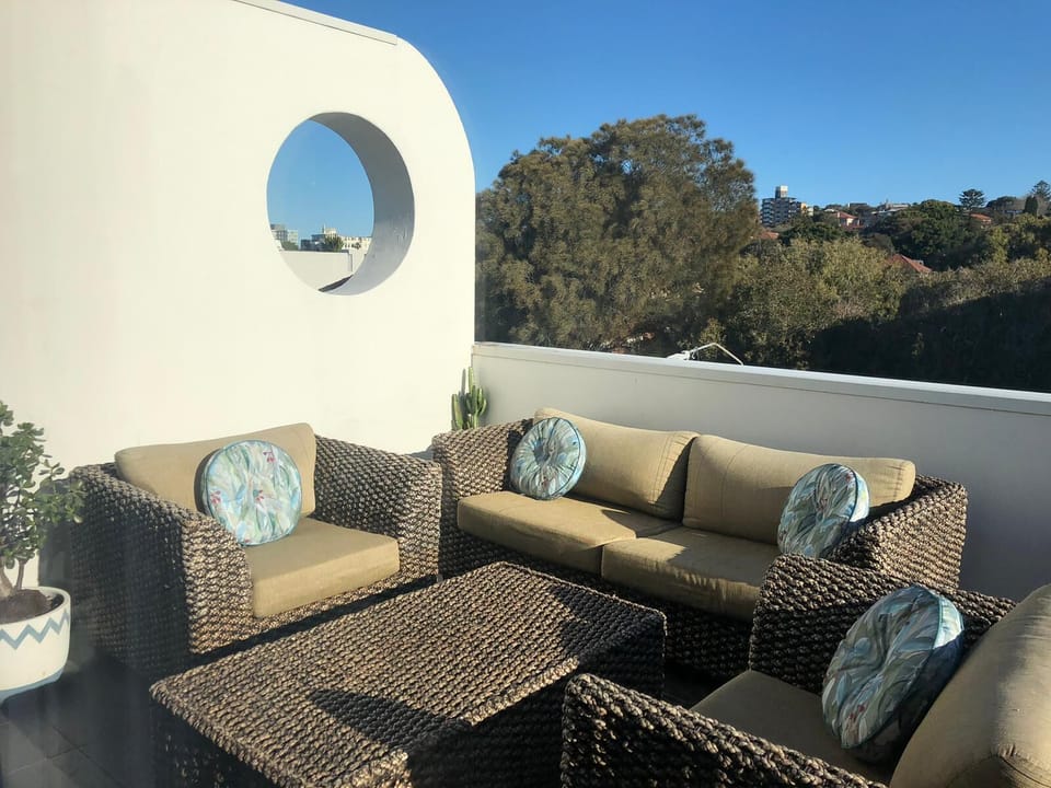 Apartment, 1 Queen Bed, Balcony, City View | Terrace/patio