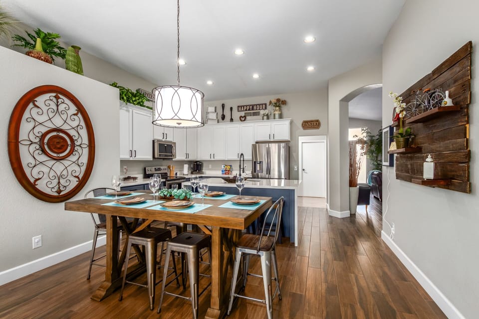 House, Multiple Beds, Pool Access, City View (Harrison Chandler) | Private kitchen | Coffee/tea maker