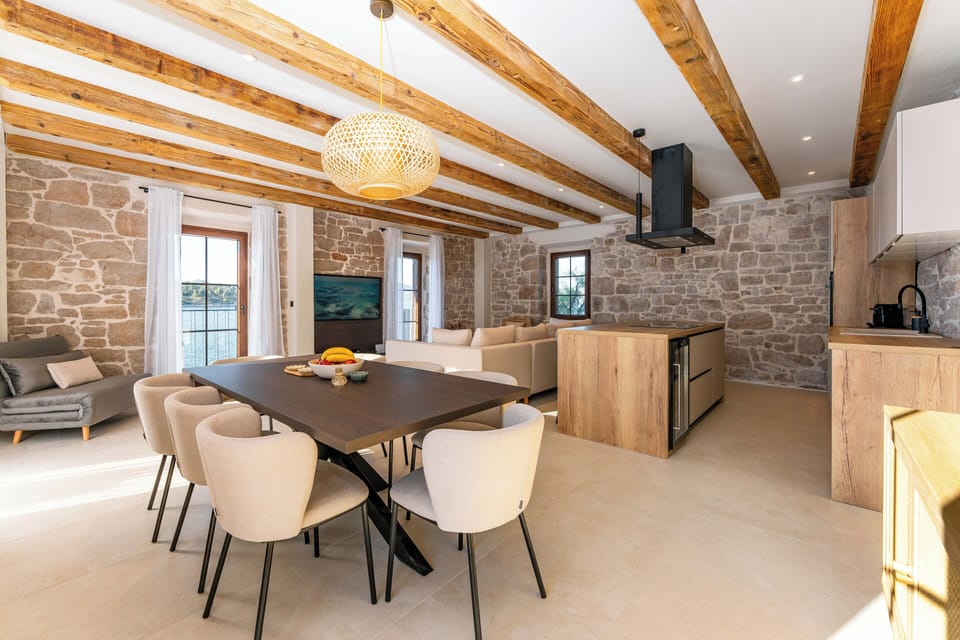 Villa, Beach View | Dining room