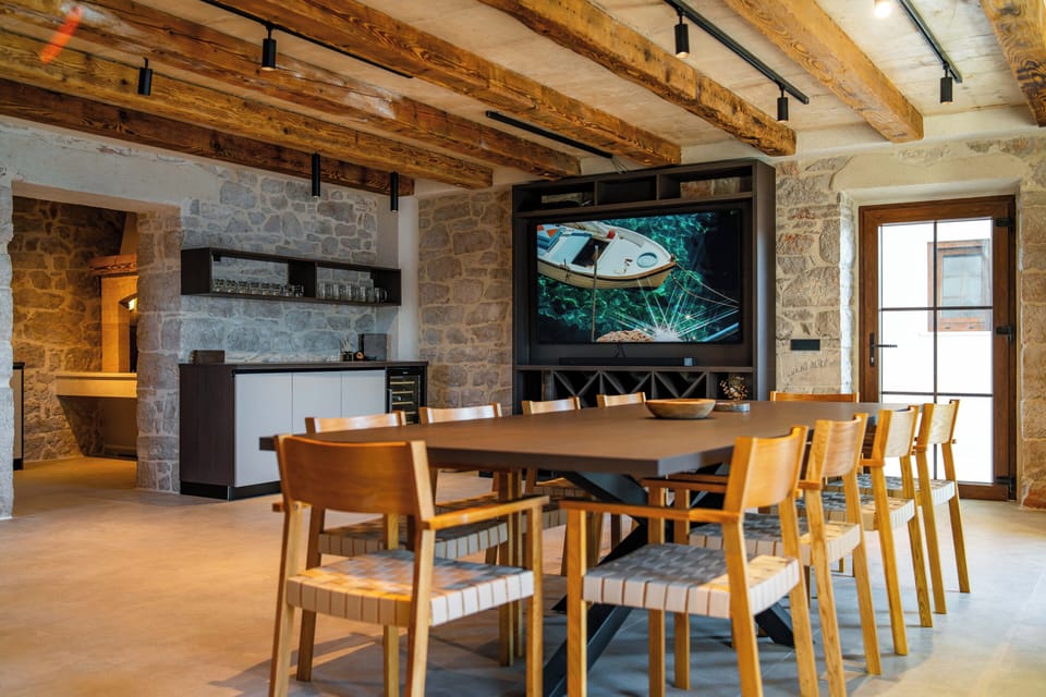 Villa, Beach View | Dining room
