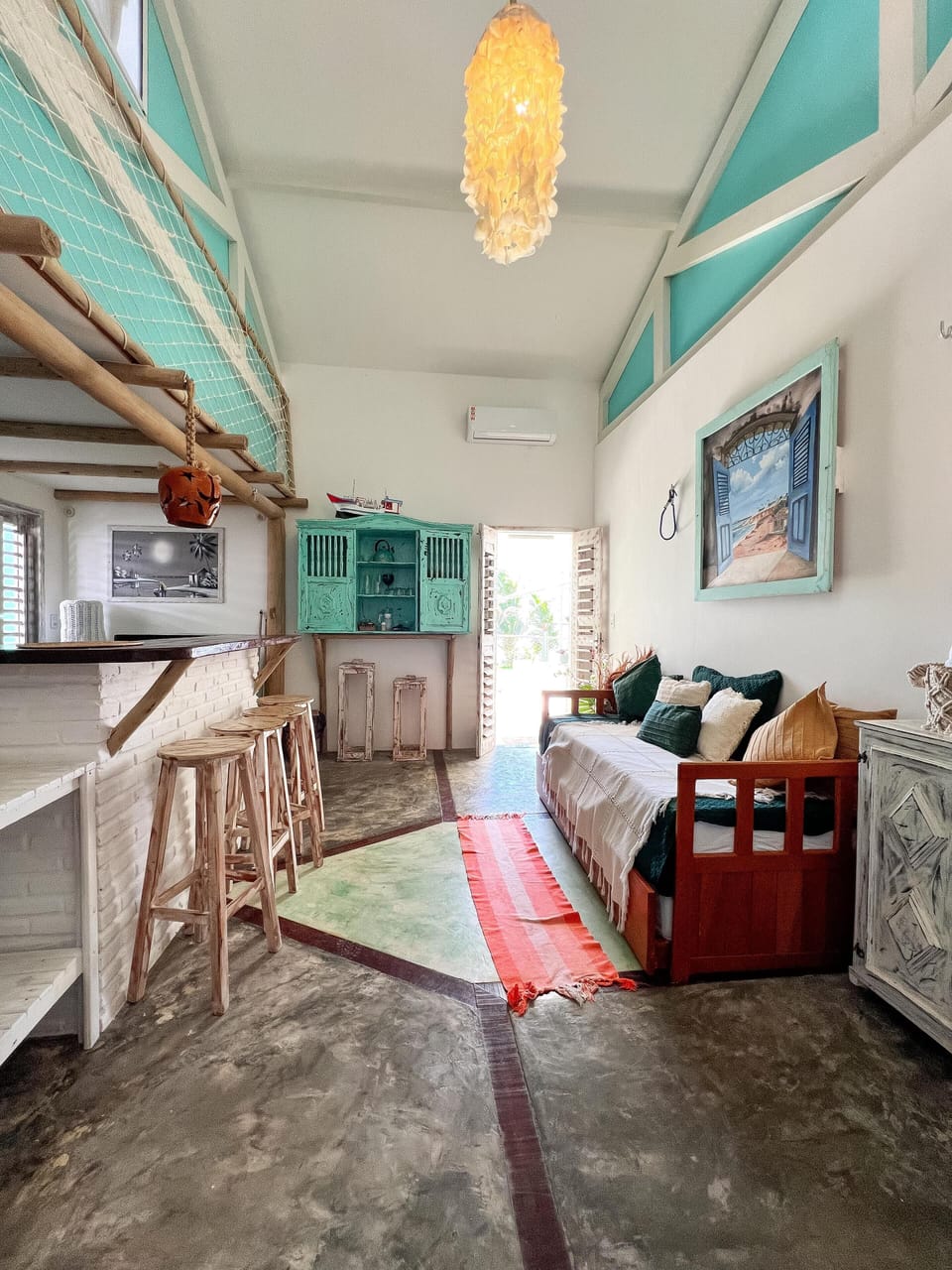 Family Suite, Sea View | Living area | TV