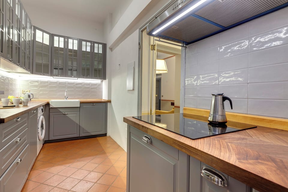 Apartment | Private kitchenette | Fridge, microwave, oven, dishwasher
