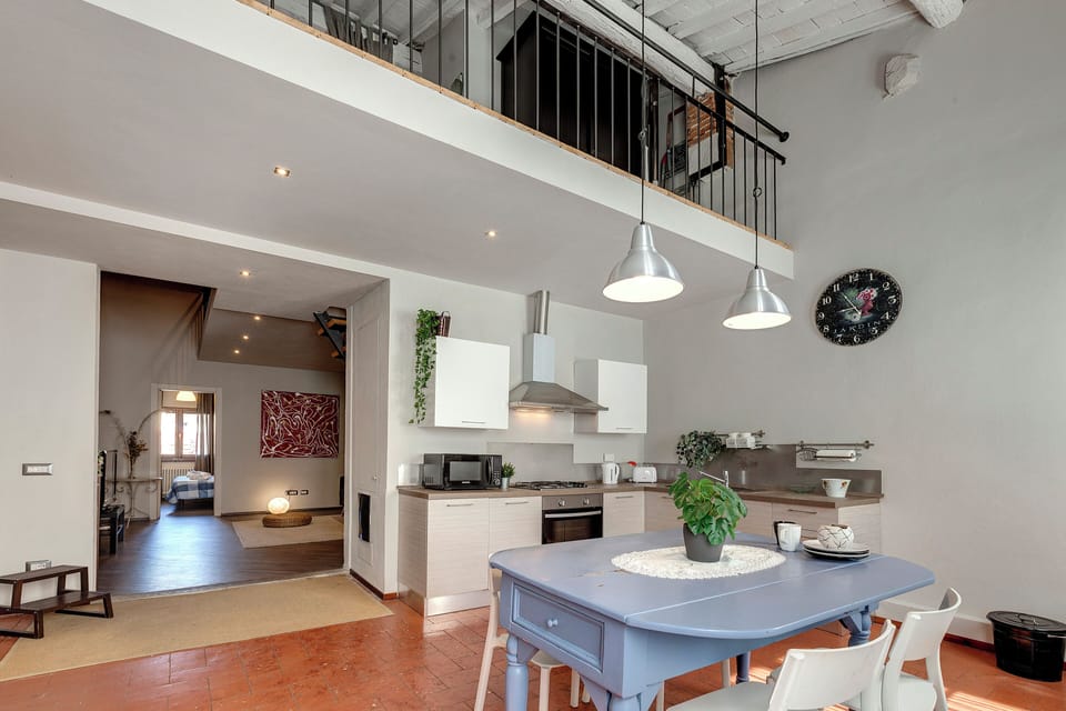 Apartment | Living area | 24-inch flat-screen TV with digital channels
