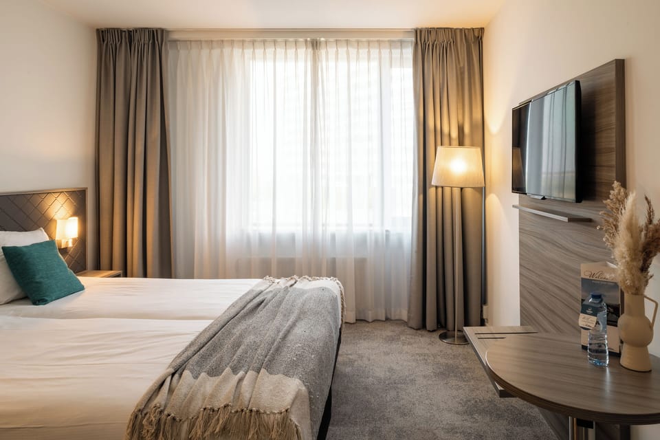 Minibar, in-room safe, desk, blackout drapes