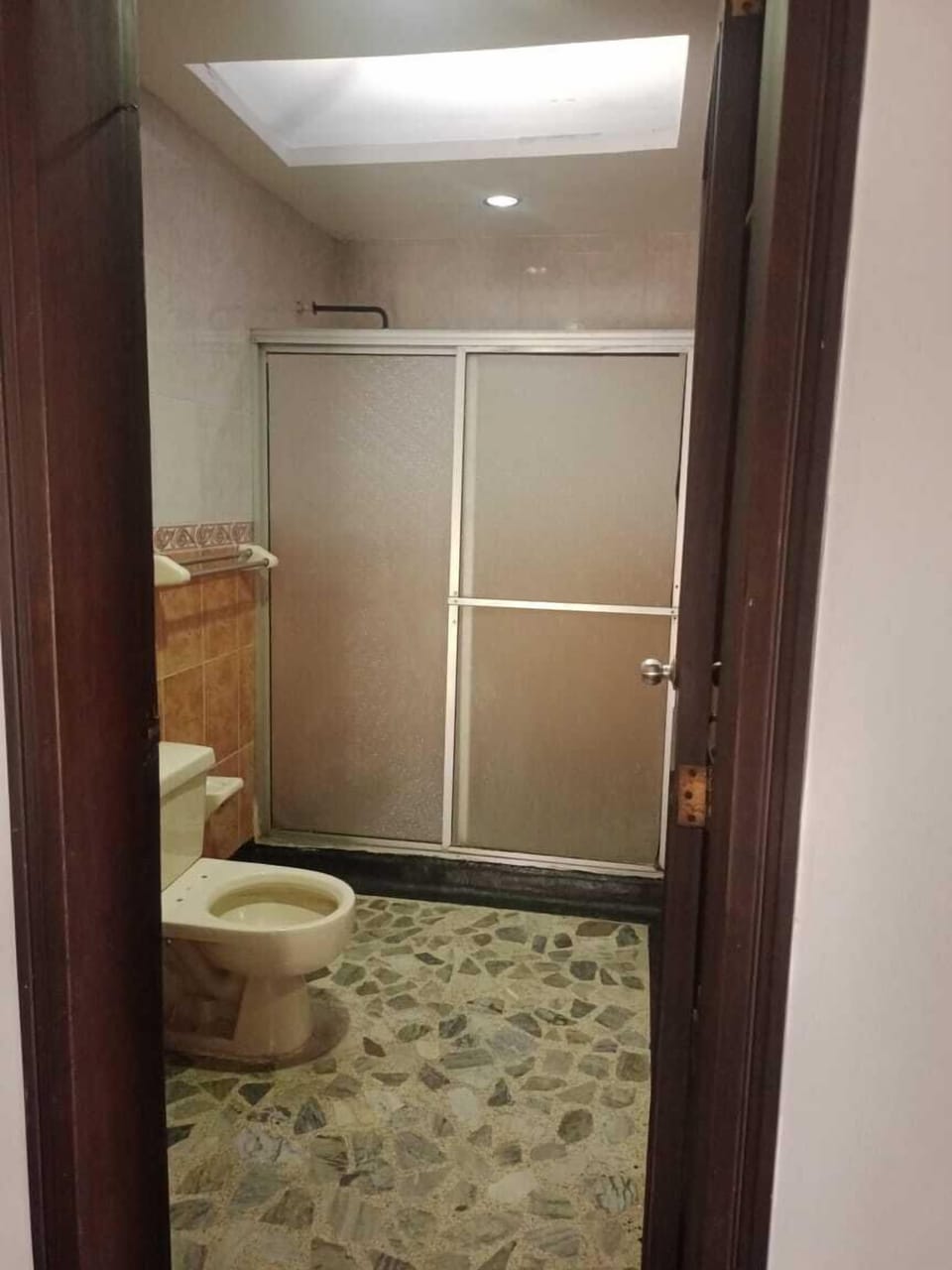 Classic Triple Room, Balcony, Mountain View | Bathroom | Shower, soap, toilet paper