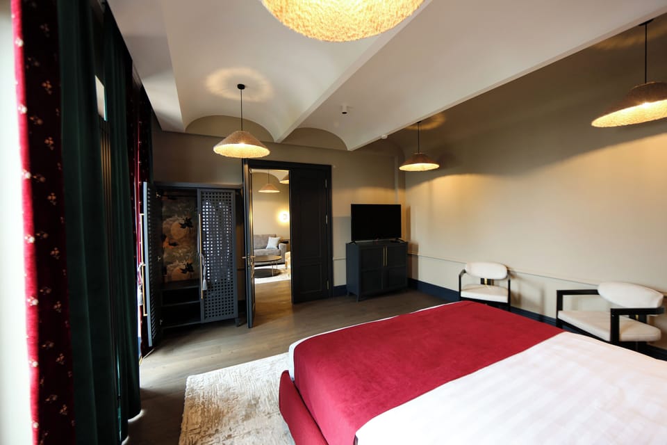 Family Double Room, Balcony, Sea View | In-room safe, desk, iron/ironing board, free WiFi