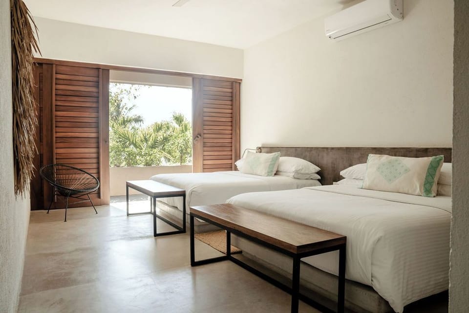 Deluxe Double Room, 2 Double Beds | Free WiFi