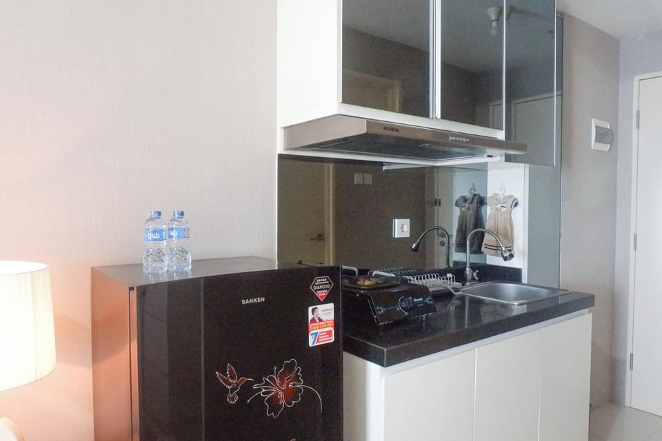 Deluxe Studio | Private kitchen | Fridge, stovetop, rice cooker