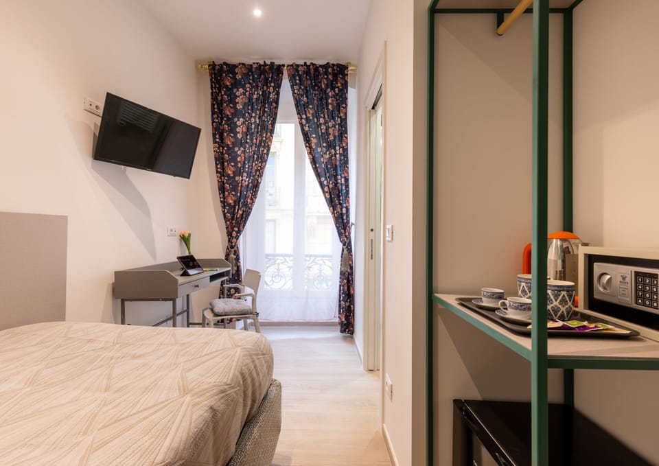 Comfort Single Room, Private Bathroom | Frette Italian sheets, premium bedding, down comforters