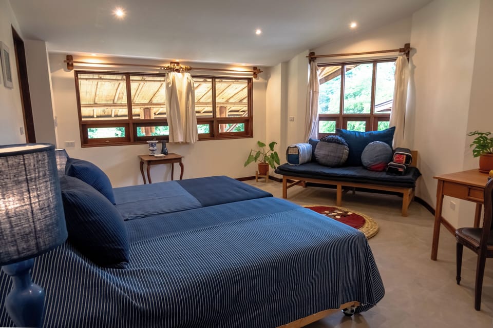 Classic Double or Twin Room, Garden View | Desk, laptop workspace, iron/ironing board, free WiFi
