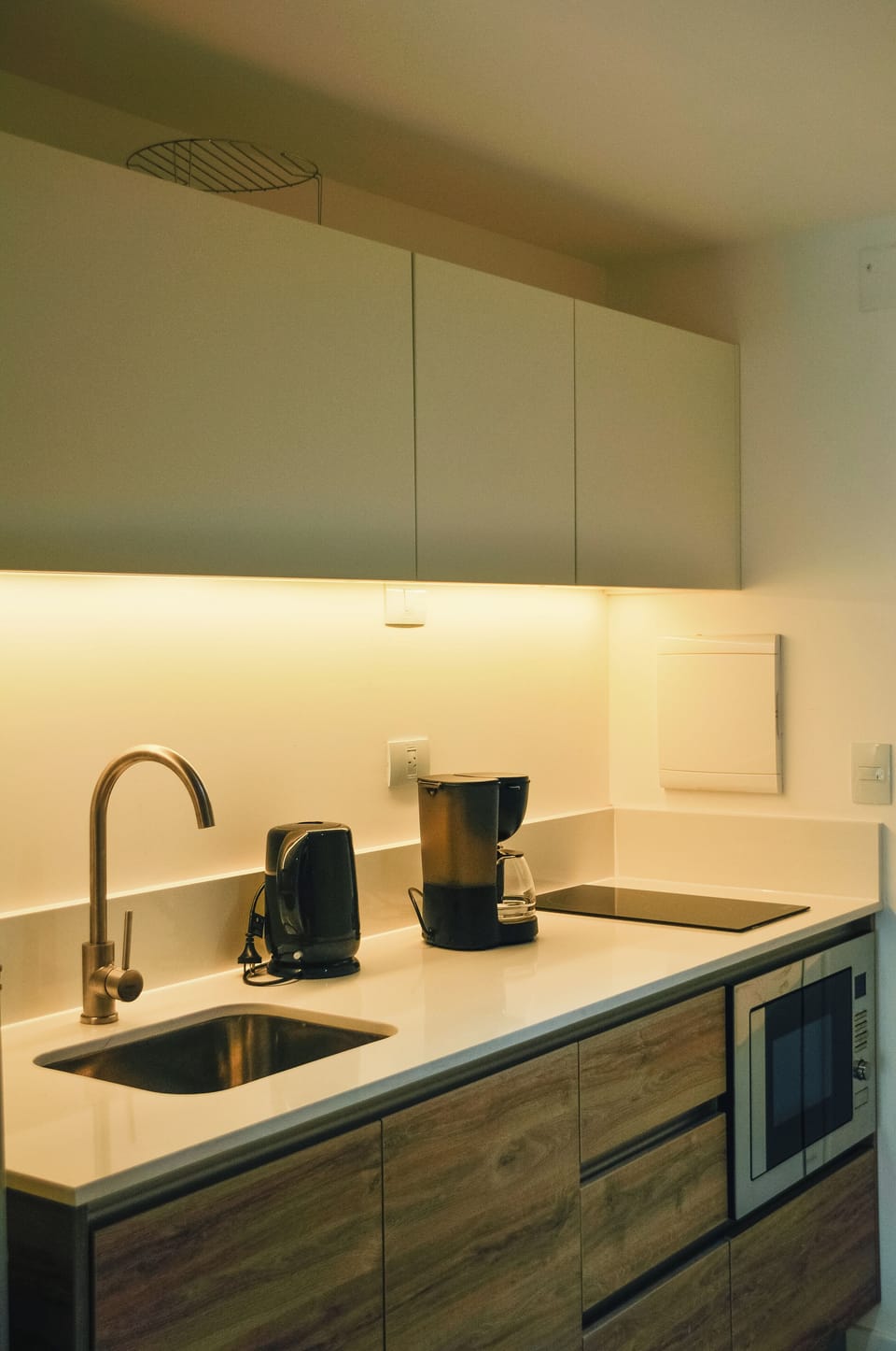 Deluxe Studio, Balcony, River View | Private kitchen | Full-size fridge, microwave, oven, stovetop