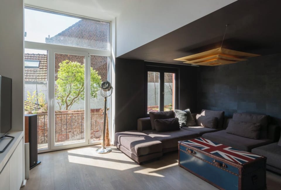 Deluxe Apartment, 1 Bedroom | Living area | Flat-screen TV