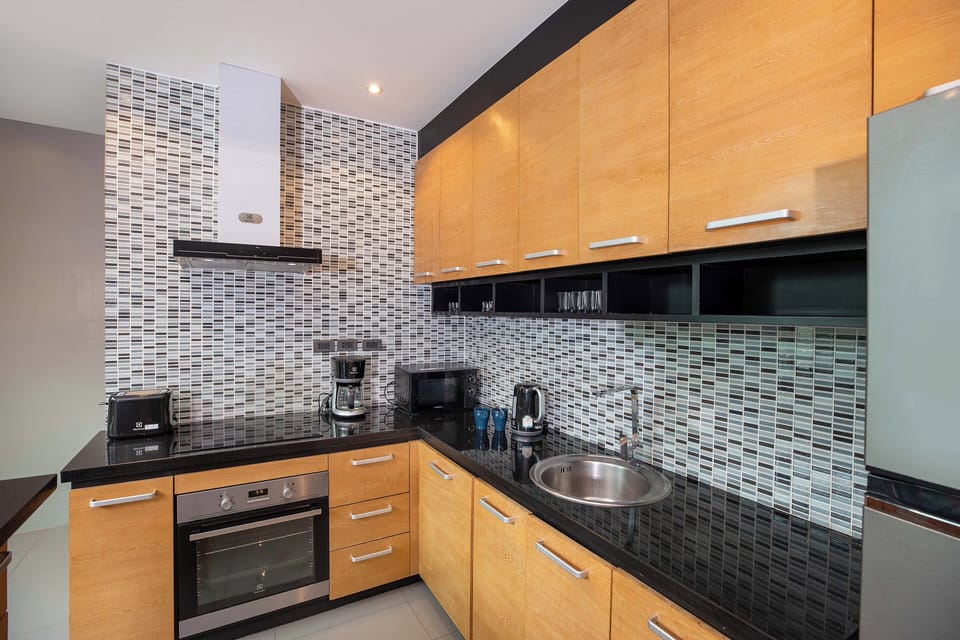 Design Villa, 2 Bedrooms, Resort View | Private kitchen